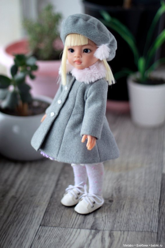 Новый фасон пальто — Одежда и обувь для кукол своими руками: фото (фото 7)