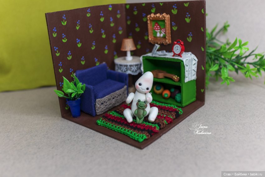 Домик Грибочка — Румбоксы и кукольные интерьеры: фото (фото 9)