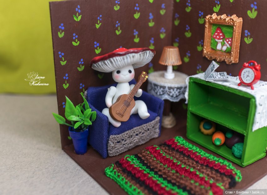 Домик Грибочка — Румбоксы и кукольные интерьеры: фото (фото 4)