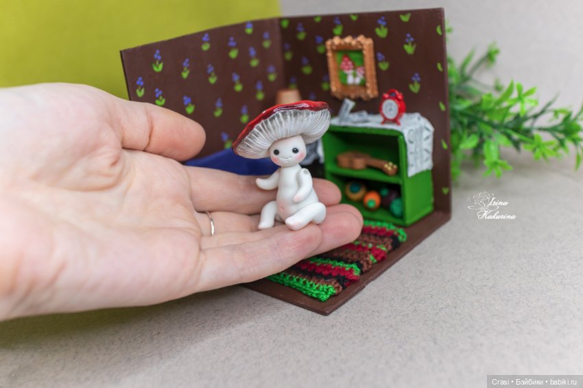 Домик Грибочка — Румбоксы и кукольные интерьеры: фото