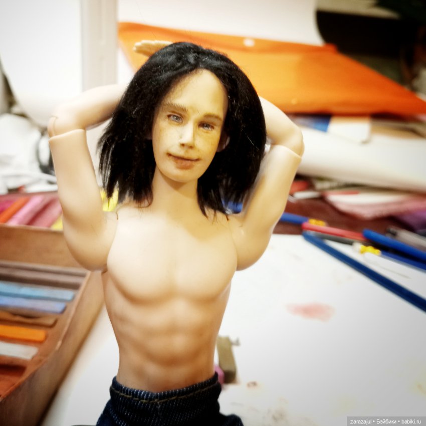 Первый наш молд на тело bts - Совместная семейная работа и воплощение мечты (фото 3)