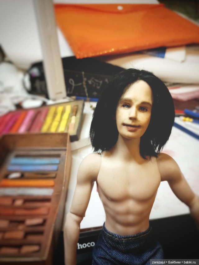 Первый наш молд на тело bts - Совместная семейная работа и воплощение мечты