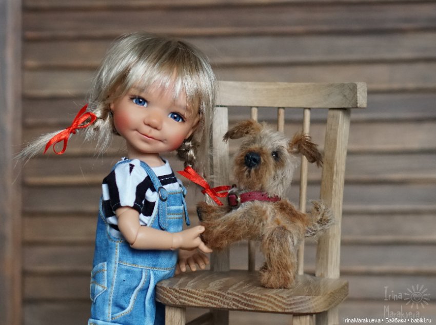 Мама, купи пёсика — Куклы Meadow dolls (Медовушки): BJD (БЖД) (фото 3)