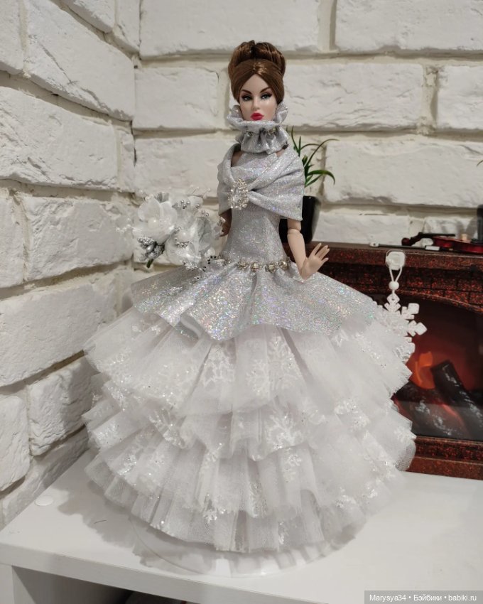 Немного о снежинках — Одежда и обувь для кукол своими руками: фото