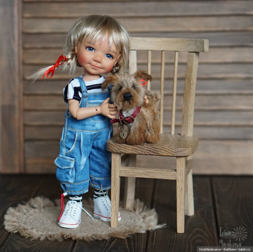 Мама, купи пёсика — Куклы Meadow dolls (Медовушки): BJD (БЖД) (фото 4)