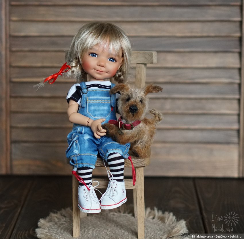 Мама, купи пёсика — Куклы Meadow dolls (Медовушки): BJD (БЖД) (фото 7)