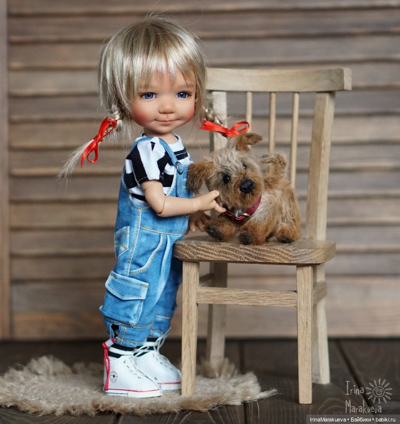 Мама, купи пёсика — Куклы Meadow dolls (Медовушки): BJD (БЖД) (фото 2)