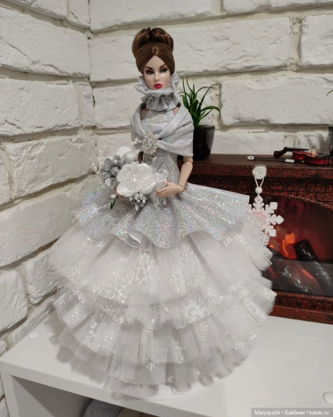 Немного о снежинках — Одежда и обувь для кукол своими руками: фото (фото 2)