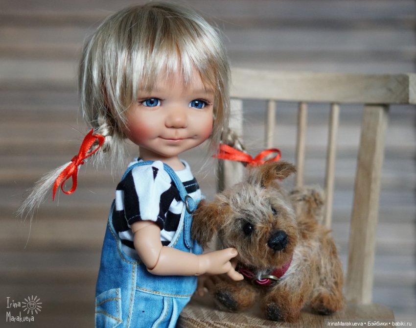 Мама, купи пёсика — Куклы Meadow dolls (Медовушки): BJD (БЖД) (фото 6)