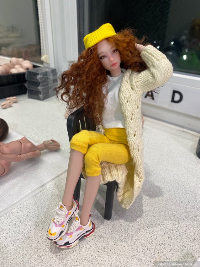 Первые фото малышек — Авторские шарнирные куклы своими руками: лепка