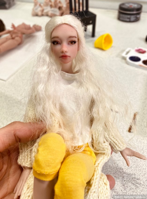 Первые фото малышек — Авторские шарнирные куклы своими руками: лепка