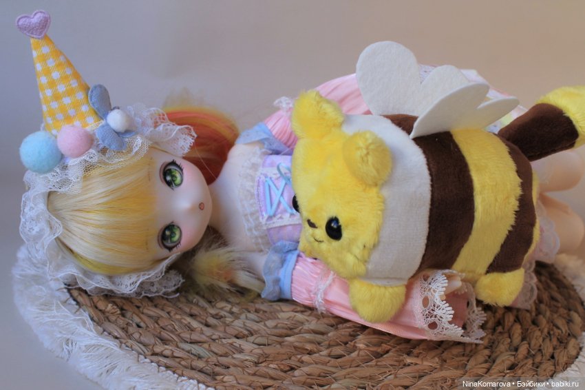 Пчелокот и Айскрим — Текстильные игрушки и примитивы: кофейные (фото 5)