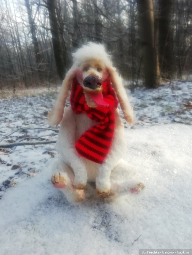 Домашние фото авторских игрушек: Тедди