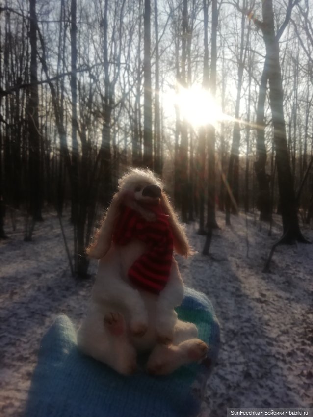 Домашние фото авторских игрушек: Тедди (фото 2)