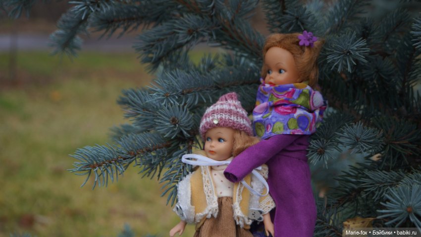 Любимые девчонки на прогулке