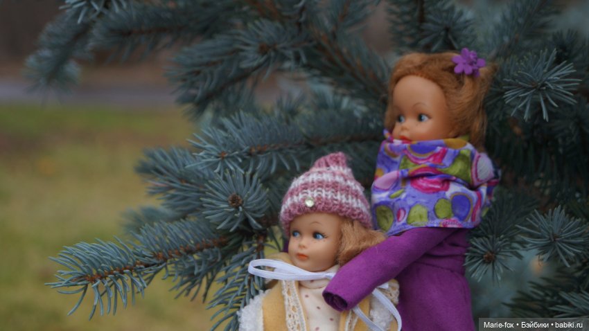 Любимые девчонки на прогулке