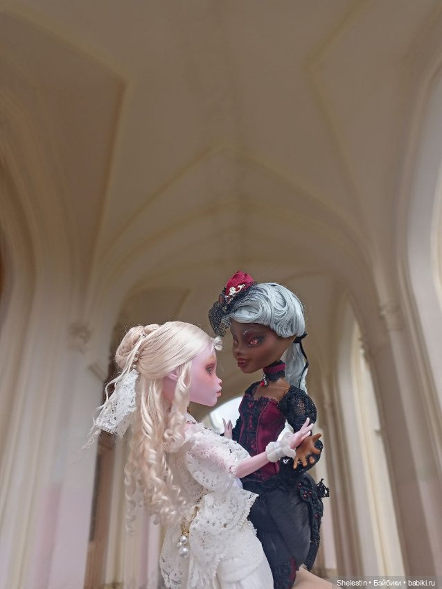 Викторианские Леди вамп — ООАК Monster High и Ever After High: репейнт (фото 8)