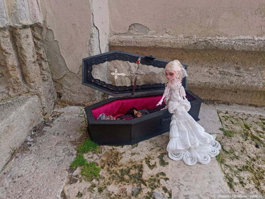 Викторианские Леди вамп — ООАК Monster High и Ever After High: репейнт (фото 6)