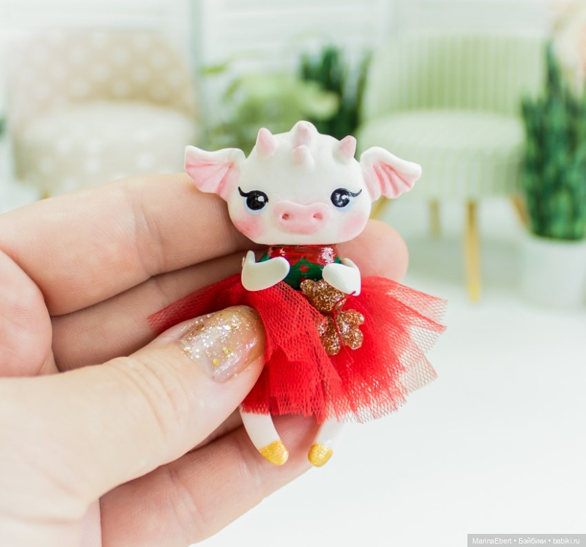 Дракончик Герда— символ нового 2024 года (фото 4)