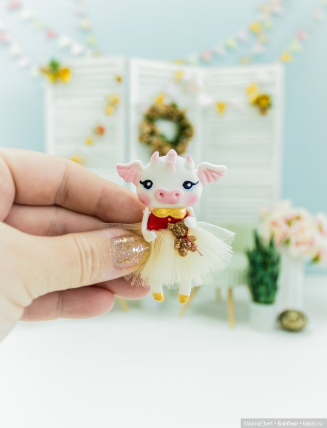 Дракончик Дениз - символ 2024 года