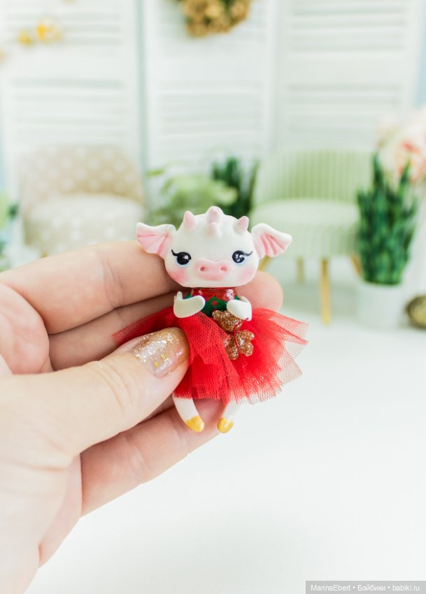 Дракончик Герда— символ нового 2024 года (фото 3)