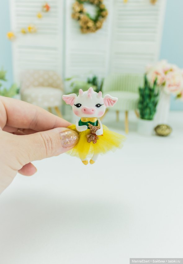 Дракончик Шейнис — Лепка авторских игрушек и папье