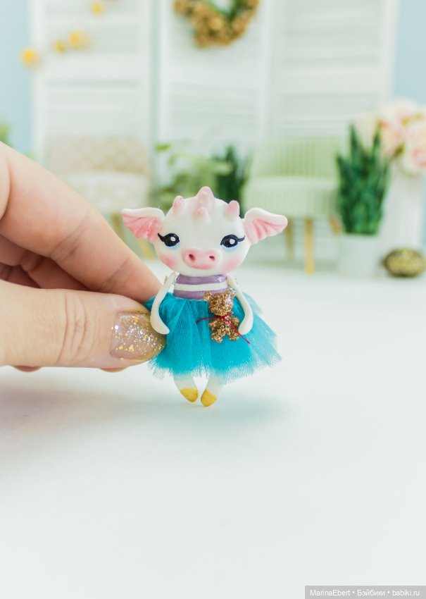 Дракончик Эрика — Лепка авторских игрушек и папье (фото 3)