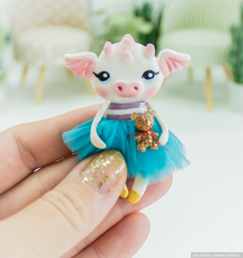 Дракончик Эрика — Лепка авторских игрушек и папье (фото 6)