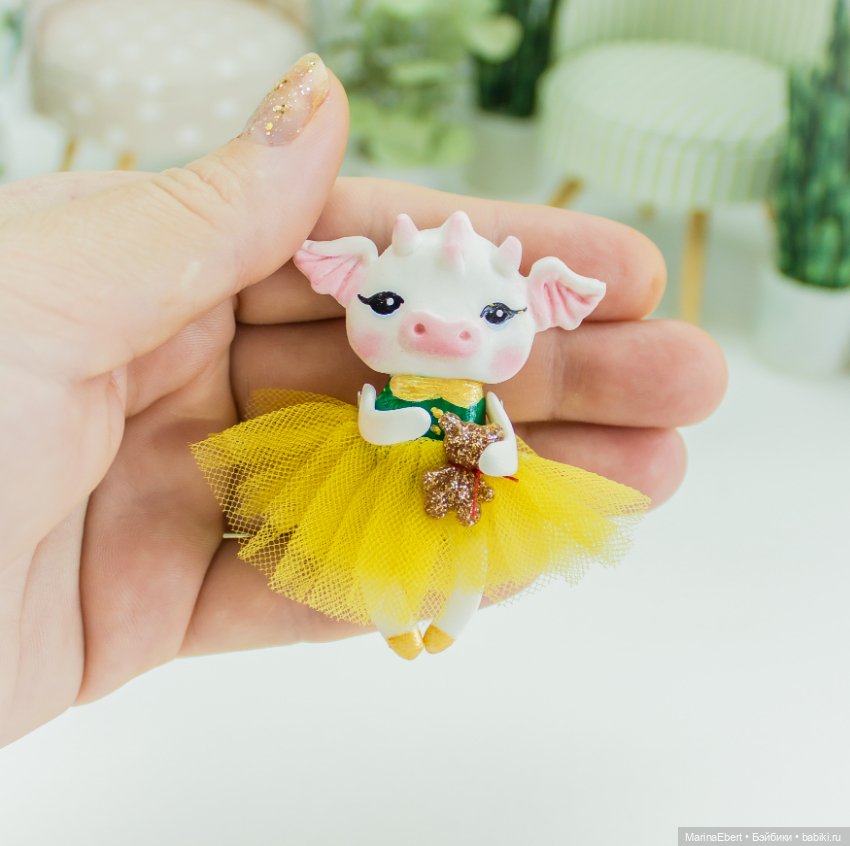 Дракончик Шейнис — Лепка авторских игрушек и папье (фото 4)