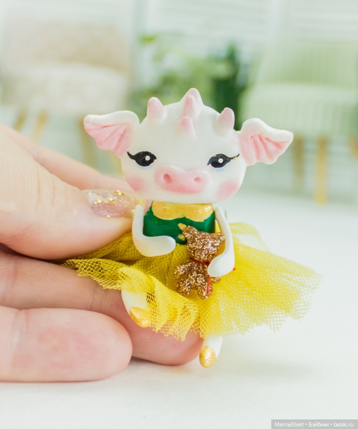 Дракончик Шейнис — Лепка авторских игрушек и папье (фото 7)