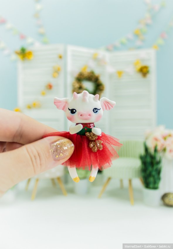 Дракончик Герда— символ нового 2024 года