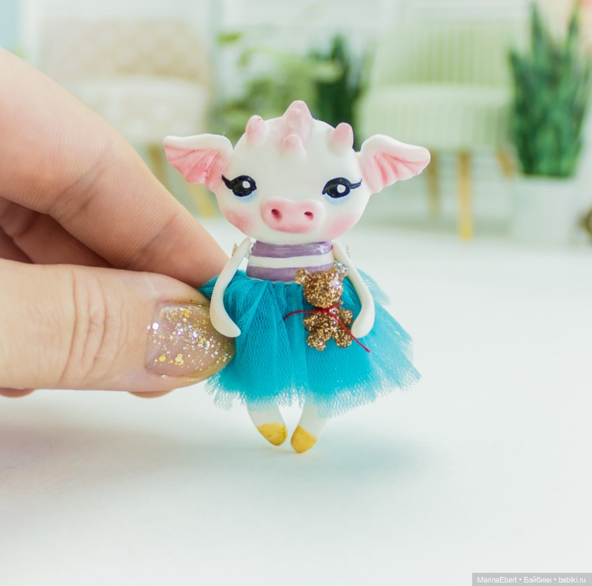 Дракончик Эрика — Лепка авторских игрушек и папье (фото 4)