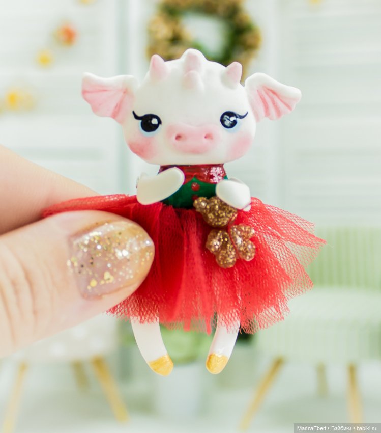 Дракончик Герда— символ нового 2024 года (фото 2)