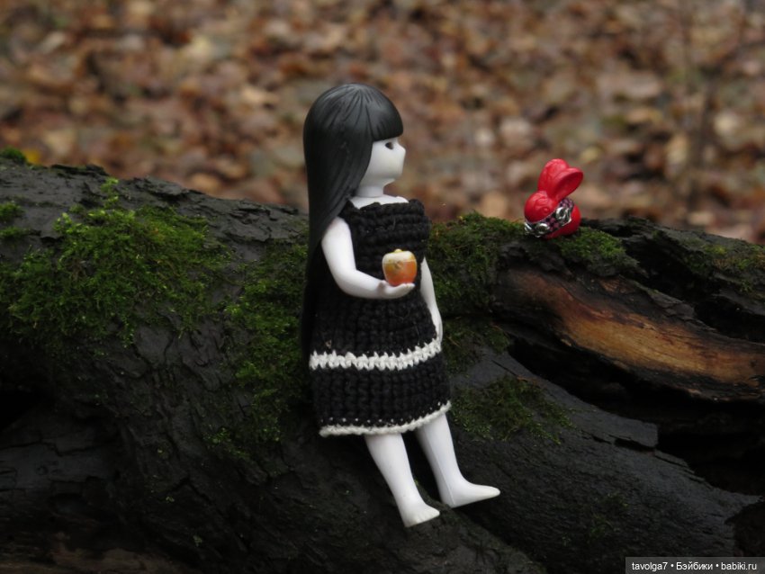Little Apple Dolls в ноябрьском лесу