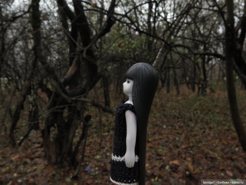 Little Apple Dolls в ноябрьском лесу (фото 8)