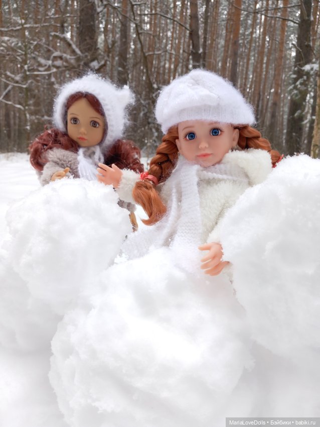 Первый снег ❄️ 🌨 ☃️ — Куклы Max & Jessi (Любимая подружка): виниловые (фото 3)
