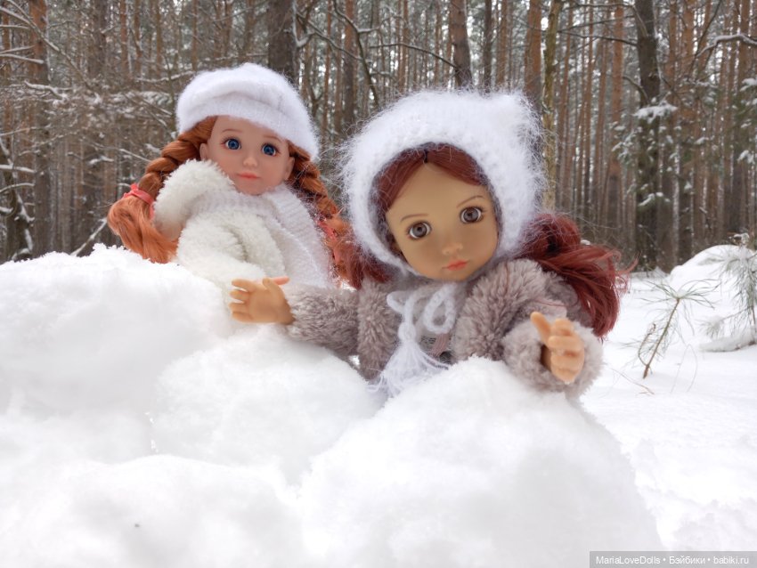 Первый снег ❄️ 🌨 ☃️ — Куклы Max & Jessi (Любимая подружка): виниловые (фото 6)