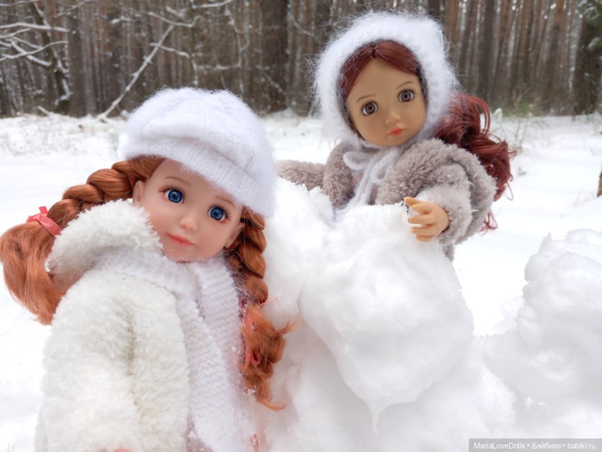 Первый снег ❄️ 🌨 ☃️ — Куклы Max & Jessi (Любимая подружка): виниловые