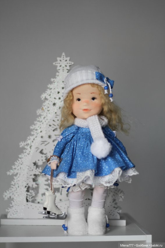 Асенька — Авторские текстильные куклы: Вальдорфские (фото 9)