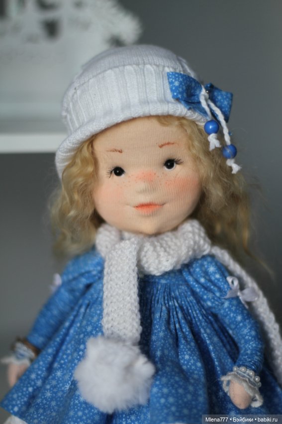 Асенька — Авторские текстильные куклы: Вальдорфские (фото 8)