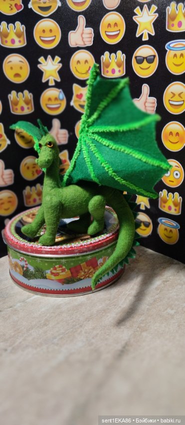 Ждём год дракона — Текстильные игрушки и примитивы: кофейные (фото 3)