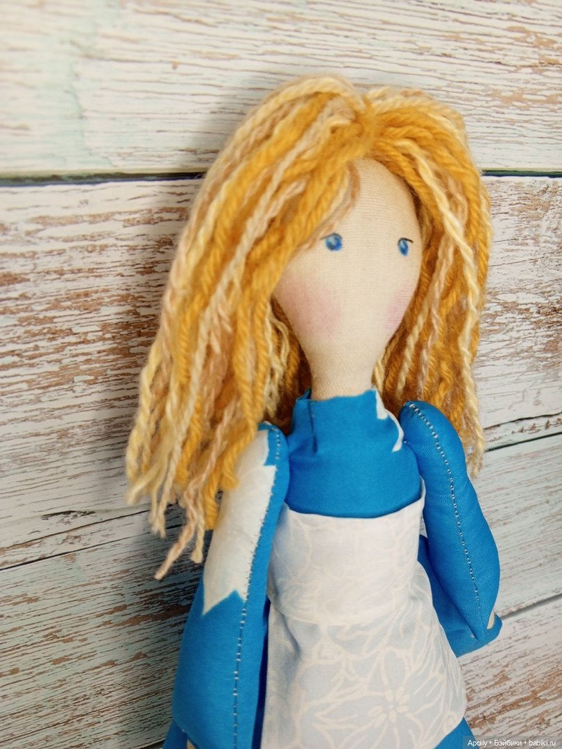 Алиса в стране чудес — Авторские текстильные куклы: Вальдорфские (фото 9)