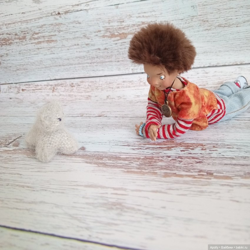 Долгожданный Табаки — Домашние фото авторских кукол: личные коллекции