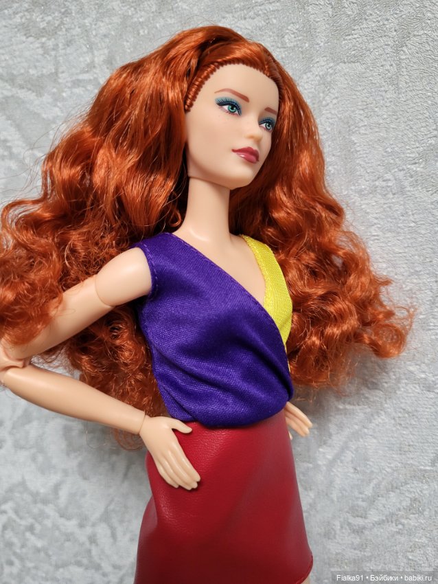 Барби Виктория Looks 13. - Моя рыжая клоунесса (фото 3)