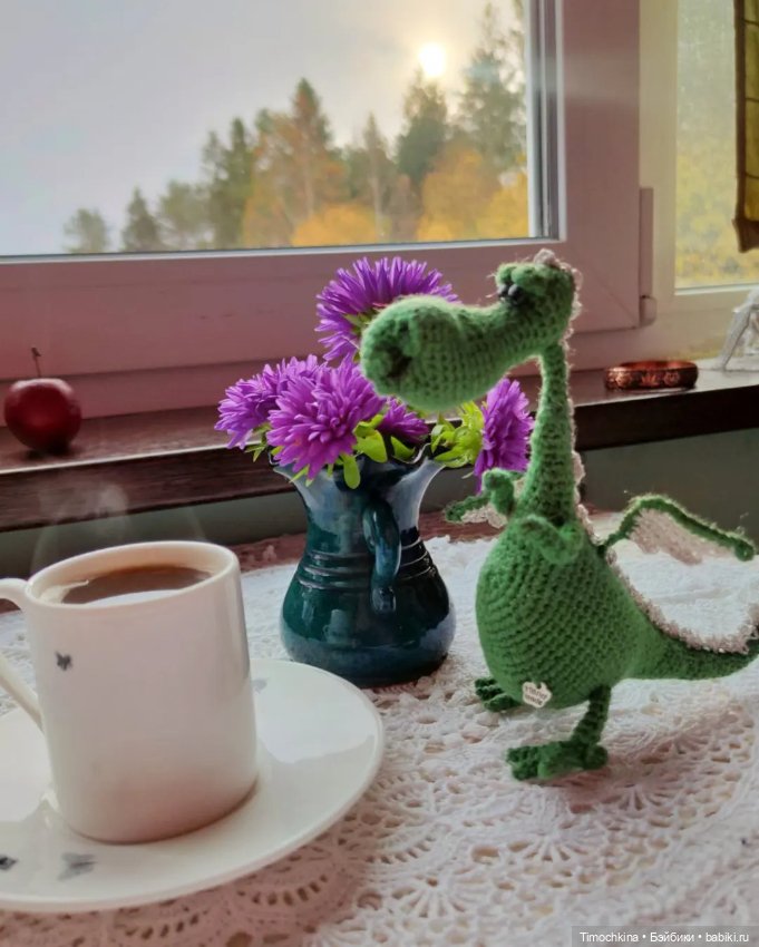 Символ года - вязаные драконы (фото 5)