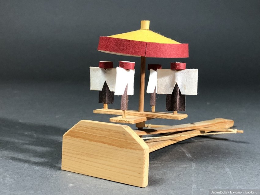 Каракури «Карусель» в блоге музея «Япония. Куклы, сказки и легенды» (фото 2)