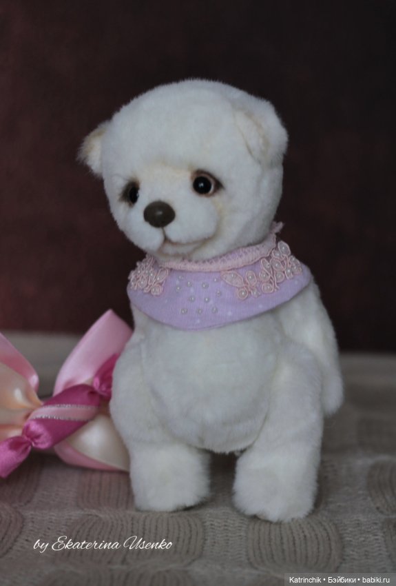 Мишка Снежок — Авторские мишки Тедди и друзья: фото (фото 3)