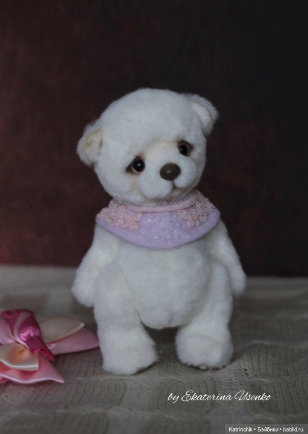 Мишка Снежок — Авторские мишки Тедди и друзья: фото (фото 5)