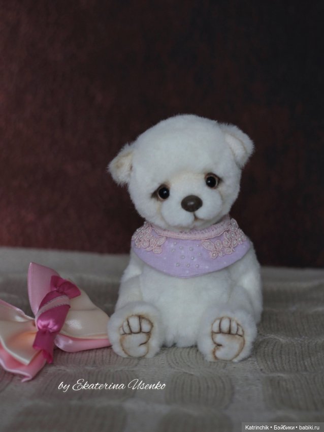 Мишка Снежок — Авторские мишки Тедди и друзья: фото (фото 8)