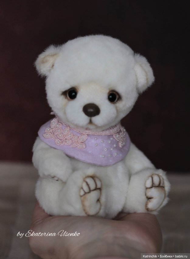 Мишка Снежок — Авторские мишки Тедди и друзья: фото (фото 10)
